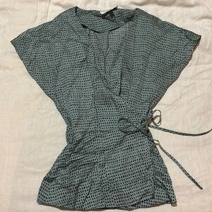 &other stories wrap blouse